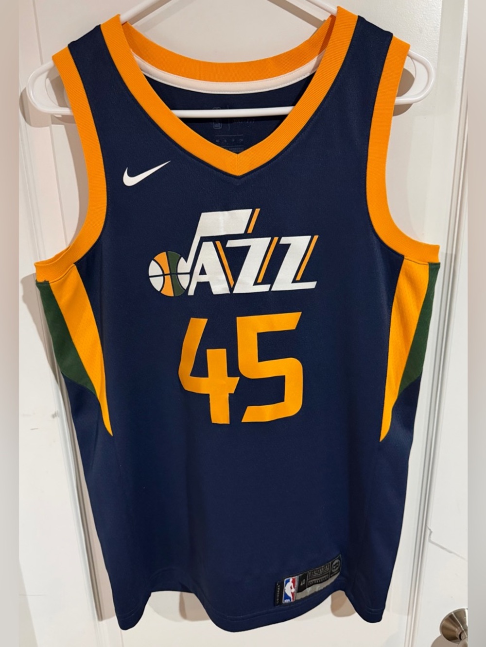 Nike Swingman Donovan Mitchell Utah Jazz  #45 Jersey